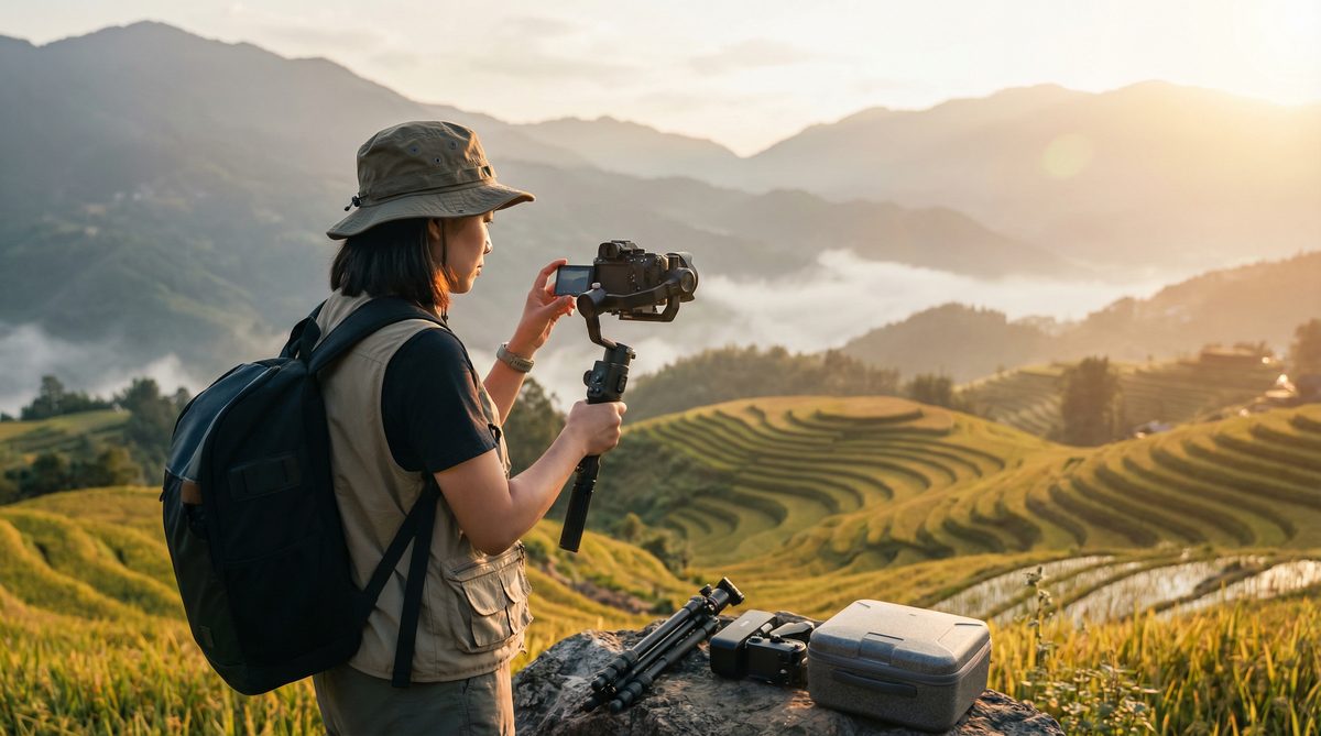 母狗旅途测评视频拍摄